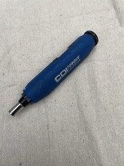 CDI MICRO ADJUSTABLE SCREWDRIVER 401SM RANGE 5-40 INCH POUNDS 1/4 INCH