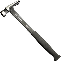 Pro-Grade 13Oz Graphite Rip Claw Hammer with Anti-Vibration Grip