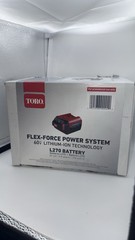 NEW Sealed Genuine Toro MAX Flex-Force 60V 5Ah L270 Lithium Ion Battery 88650L