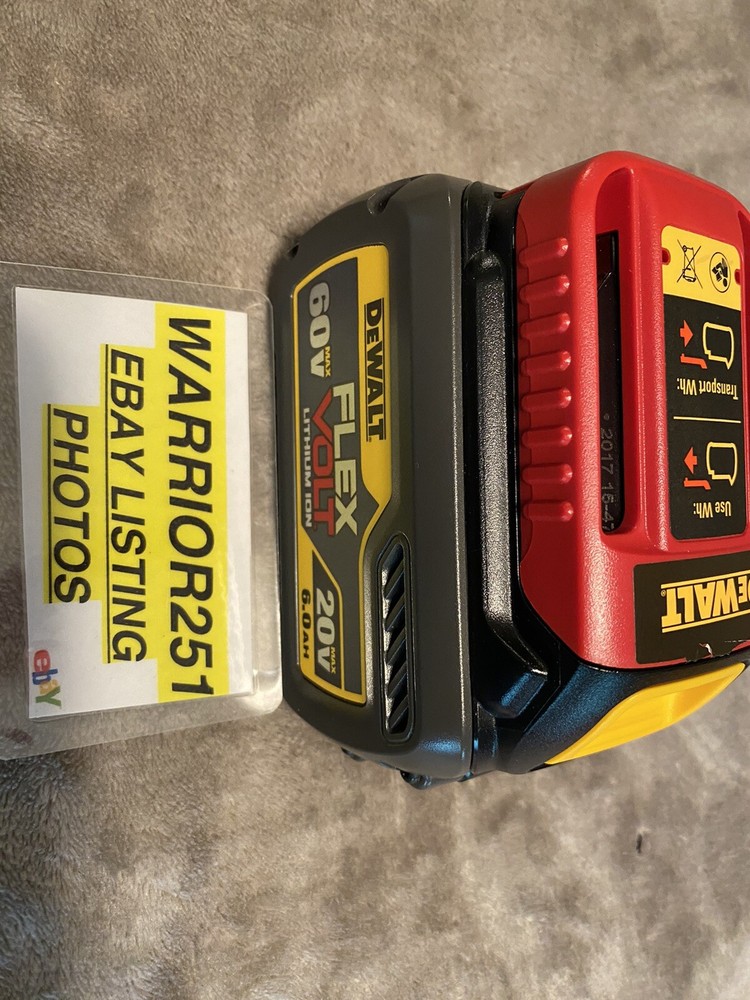 Dewalt DCB606 60 volt Flex Volt 6 amp Battery NEW, Open Box