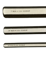 Wilde Tool 12in. Extra Long Cold Chisel Set 3pc 1/2, 3/4 & 1” Cut USA Made