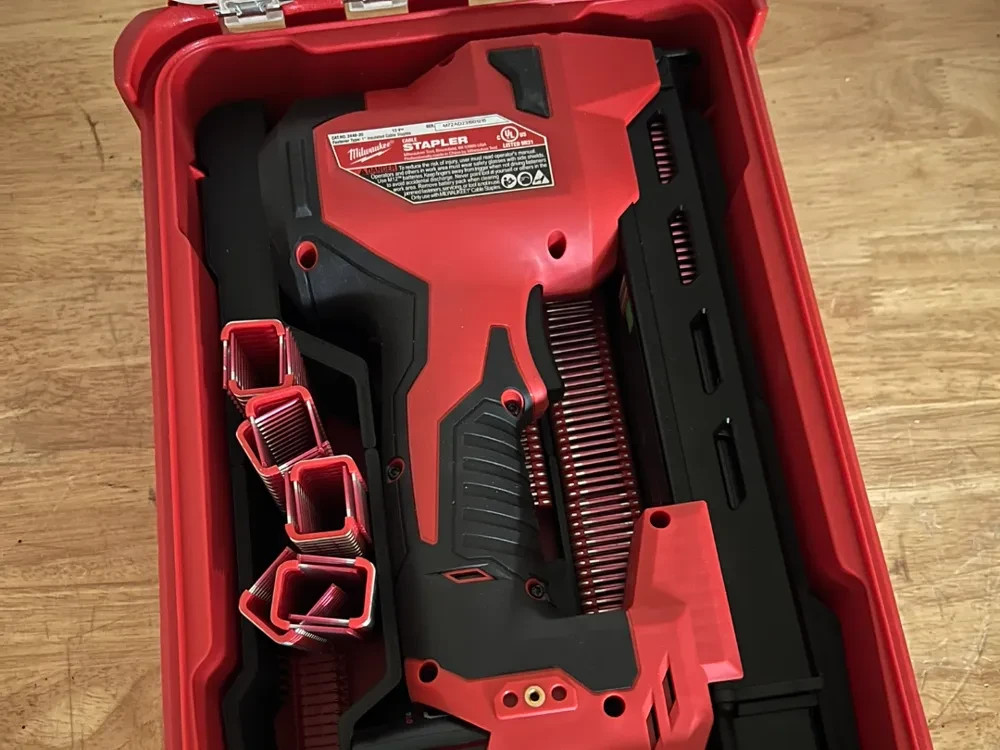 Milwaukee Packout Cable Stapler Insert (No Tool)