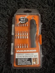 19 in 1 Compact Cordless Screwdriver Set Item #56757 NEW!!! 🎄❄️🏠