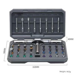 42 in 1 Magnetic Screwdriver Set Precision Ratchet Handle DIY Multi Repair Tool