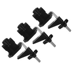 Adjustable Table Lamp Clip Base 3Pcs 5.1×2.2×0.8in