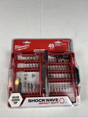 Milwaukee Shockwave Impact 45pc ImpacDriver Bit Set