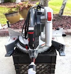 PORTER CABLE 10 INCH FOLDING COMPOUND METER SAW MODEL NO. PCX8MS