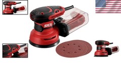 Versatile 5&Prime; Random Orbital Sander with 3pc Sanding Sheet