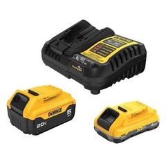 DEWALT 20V MAX Lithium-Ion Starter Kit w/ 4.0 Ah & 5.0 Ah Batteries & Charger