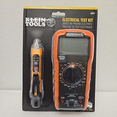 Klein Tools Electrical Test Kit # 25kit1 New Seald 4×AA Included.