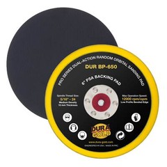 6&Prime; PSA DA Sander Backing Plate Pad, Flexible, Dual-Action Random Orbital Sanding