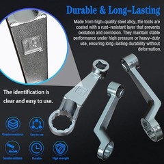 6PCS Engine Motor Mount Socket Rear Camber Adjusting Wrench Suitable for Most