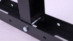 2x Adjustable Cargo Shipping Container Shelving Shelf Brackets up to 1100 Lbs