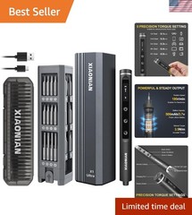 3.7V Precision Electric Screwdriver Set – 76-in-1, USB Rechargeable, LED Light