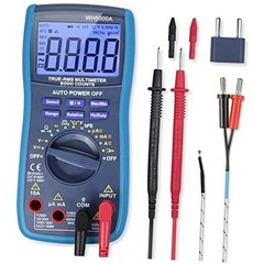 Professional Digital Multimeter CAT III 1000V CAT IV 600V – 6000 Count – Test
