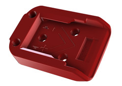 Nylon right angle 10AWG battery adapter for DeWALT or Hercules 20v Max 18v dock