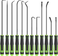 12 PCS Precision Pick and Hook Tools Set, Long and Short Pick Tool Set for Car A
