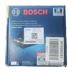 Bosch High Performance Lithium-Ion Battery Starter Kit Model #GXS18V-16N14 NEW