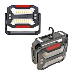 Infinity X1 Solar Rechargeable Worklights 3000 Lumens Magnetic Pack of 2