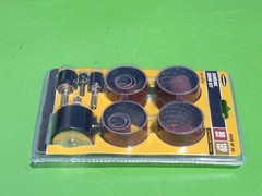 WARRIOR SANDING DRUM KIT DISC ASSORTMENT SET PACK OF 20 60741 SHANK 1/8&Prime; 1/4&Prime;