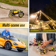 DIY Power Wheel Connector Adapter Compatible with Dewalt 20V Battery Dock