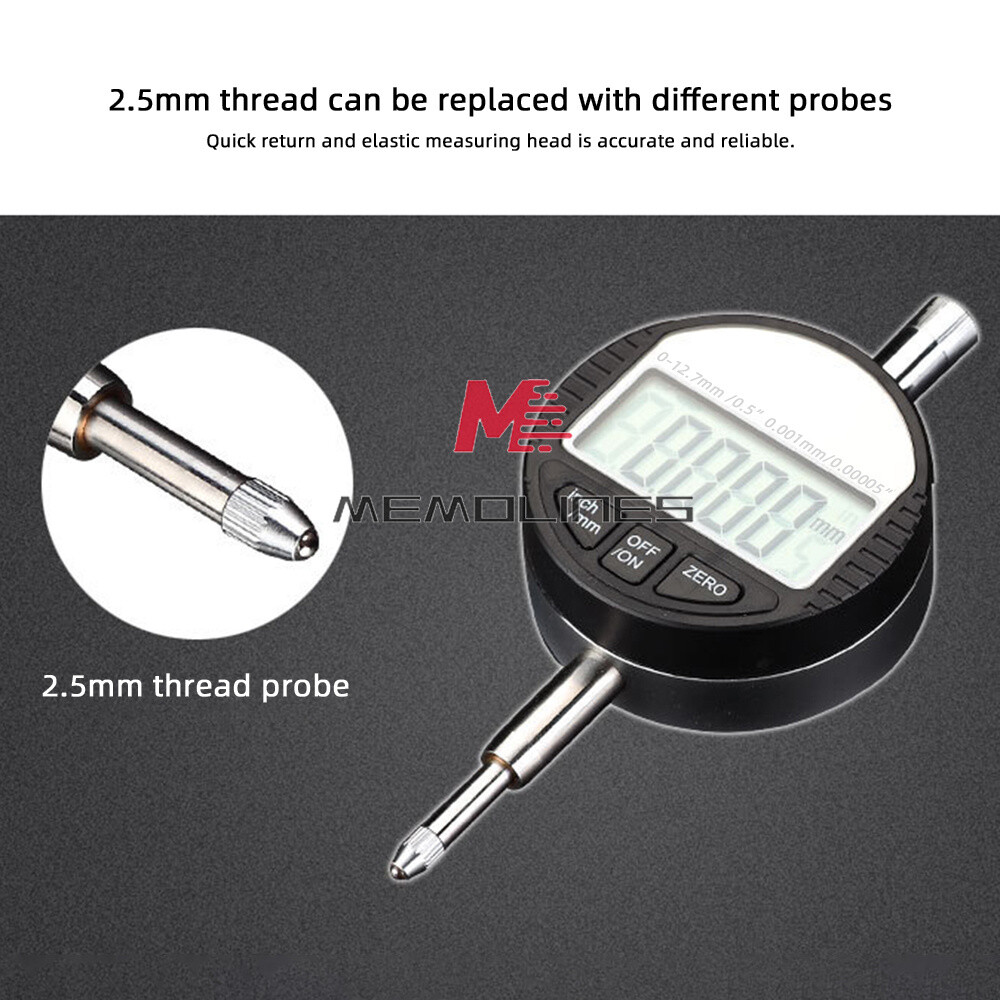 Precision Dial indicator Electronic Micrometer 0-12.70-25.4mm 0.01mm / 0.00005