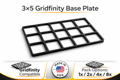 Gridfinity 3×5 Base Plate 252x126mm Modular Drawer Organizer Grid USA