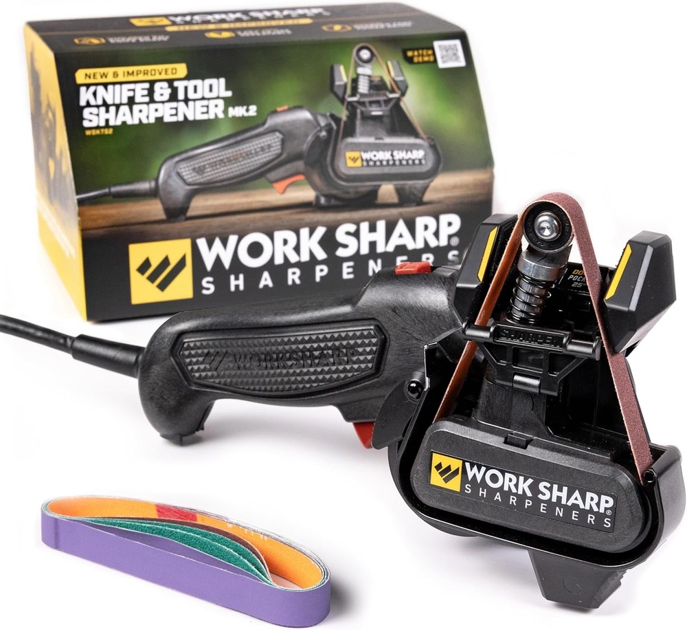 Work Sharp Tool Sharpener w Replacement Belts