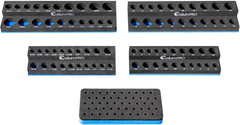 Foam Socket Organizer for Tool Box Drawer,Sockets Holder for Both 3/8&1/4” Squar