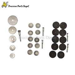 30× Cutting Wheel Set Drill for Dremel Rotary Tool Accessories w/ 1/8&Prime; Mandrel