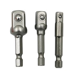1/4&Prime; 3/8&Prime; 1/2&Prime; Socket Adapter Drill BIts Set Hex Shank Impact Driver Tools – NEW