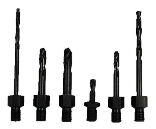 Tight Fit Drill Bit Set Threaded Shank Combo Set 00131 – New