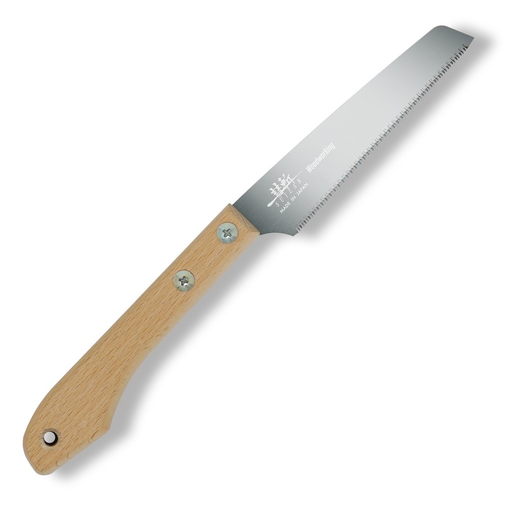 SUIZAN Small Hand Saw 5&Prime; Versatile Wood Blade – Compact Japanese Pullsaw
