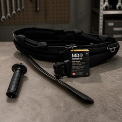 KLEIN TOOLS TRADESMAN PRO MODULAR TOOL BELT SIZE L WAIST 35&Prime; – 39&Prime; Brand New