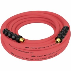 Milton® 1/2&Prime; Ultra Lightweight Rubber Hose 50&prime; w/ 3/8&Prime; NPT Male Inlet Thread End