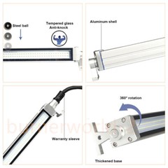 LED Milling CNC Machine Tool Light Working Lamp lathe lamp Workshop AC24~220V