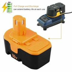 1-2Pack 4.8Ah for Ryobi Replace 18V PLUS NIMH P100 P117 ABP1801 Battery