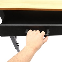 Mobile Workbench, Work Bench for Garage Office Home, Height Adjustable Workbench