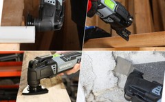 WORKPRO Oscillating Multitool Saw Tool Set with Replaceable Saw Blade Set