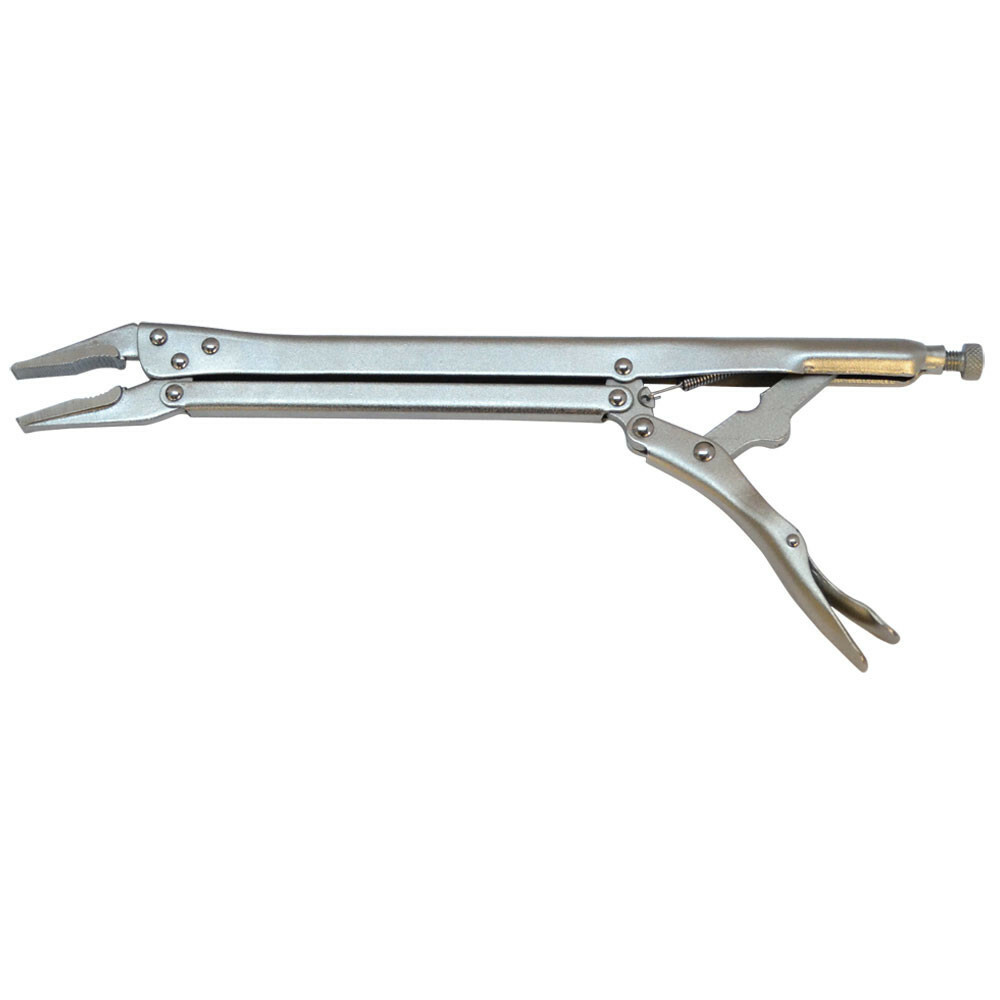 15&Prime; Locking Pliers Straight Jaw Extra Long For Gripping Clamping Twisting