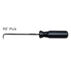 Ullman 4pc Hook & Pick Set Screwdriver Handle Straight 90 Degree Right Angle USA