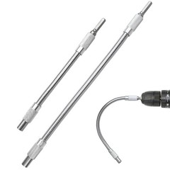 2-Pack Flexible Drill Bit Extension | 7.9&Prime; & 11.8&Prime; Bendable Screwdriver Bit f…