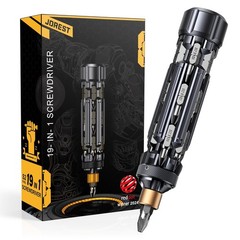 19-in-1 Multibit Screwdriver Set – Portable Magnetic Tool for Home Repairs, DIY,
