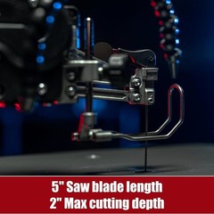 Bucktool 22 Inch Variable Speed Scroll Saw, 1.3A Scroll Saw for Woodworking