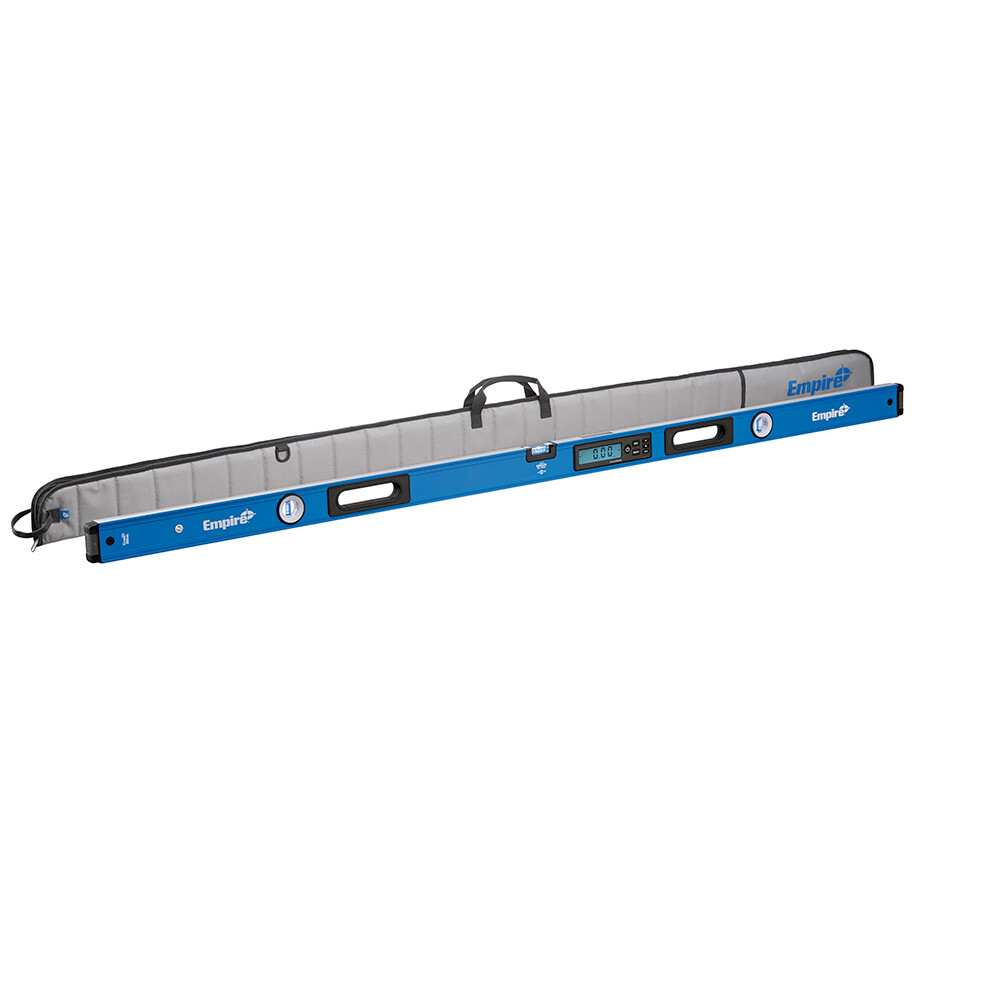 Empire Level e105.72 72&Prime; True Blue Digital Box Level with Case