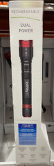 Infinity X1 5000L Flashlight Dual Power Focusing Rechargeable 3 Mode Torch Light
