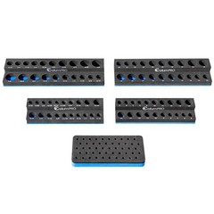 ColumPRO Foam Socket Organizer for Tool Box Drawer,Sockets Whole Set, Black