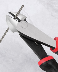 7-Inch Wire Cutters, Spring-Loaded Side Cutters Dikes, Ultra Tough and Durable D