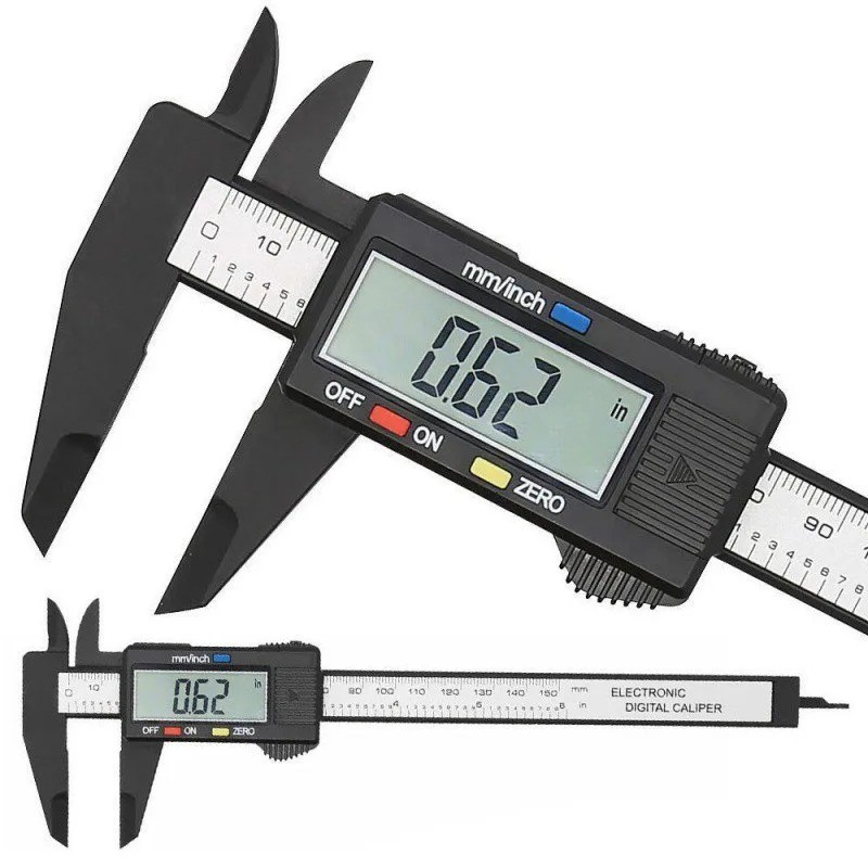 6&Prime; Micrometer Digital Measuring Tool Caliper Vernier Gauge Metric 150mm 6-inch