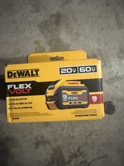 DEWALT FLEXVOLT 20V/60V Max 9Ah Lithium-Ion Battery Pack Yellow DCB609
